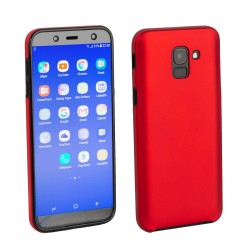 Coque en silicone 360 Rouge