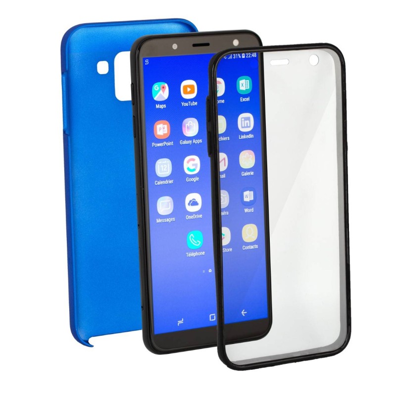 Coque en silicone 360 Bleu Ciel Coque en silicone 360 Bleu Ciel