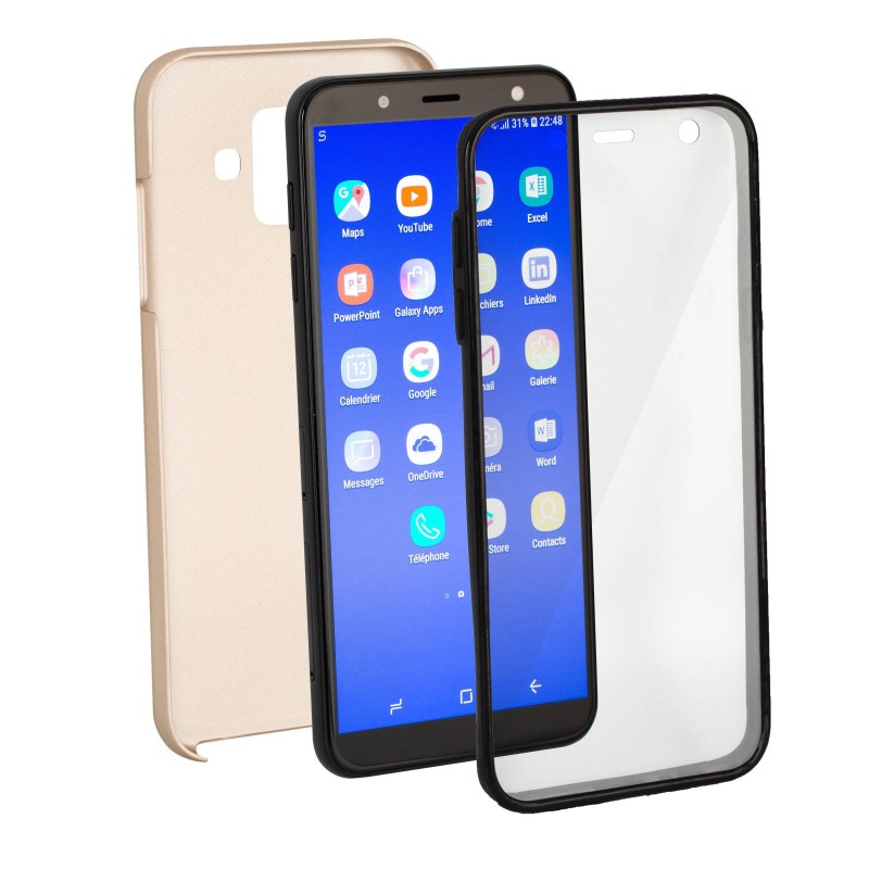 Coque en silicone 360 Dorée Coque en silicone 360 Dorée