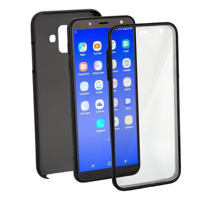 Coque en silicone 360 Noir Coque en silicone 360 Noir