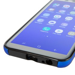 Coque en silicone 360 Bleu Ciel