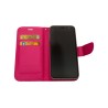 Housse Folio avec emplacement carte Rose