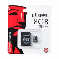 Carte Mémoire Micro-SD 8Go + Adaptateur