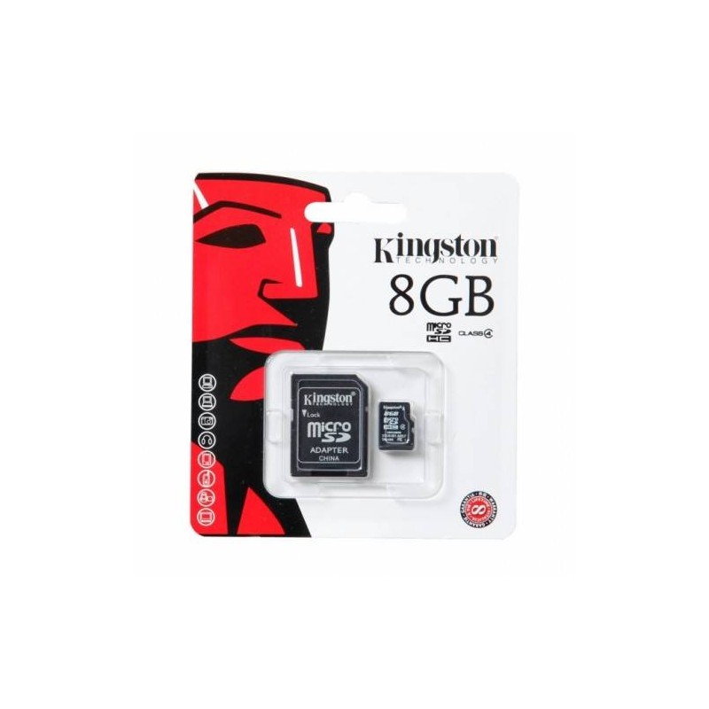 Grossiste Carte Mémoire Micro SD 8Go Avec Adaptateur - AB Business