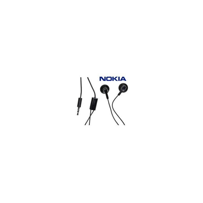 Ecouteur Stéréo WH-108 Intra-auriculaire Nokia Noir