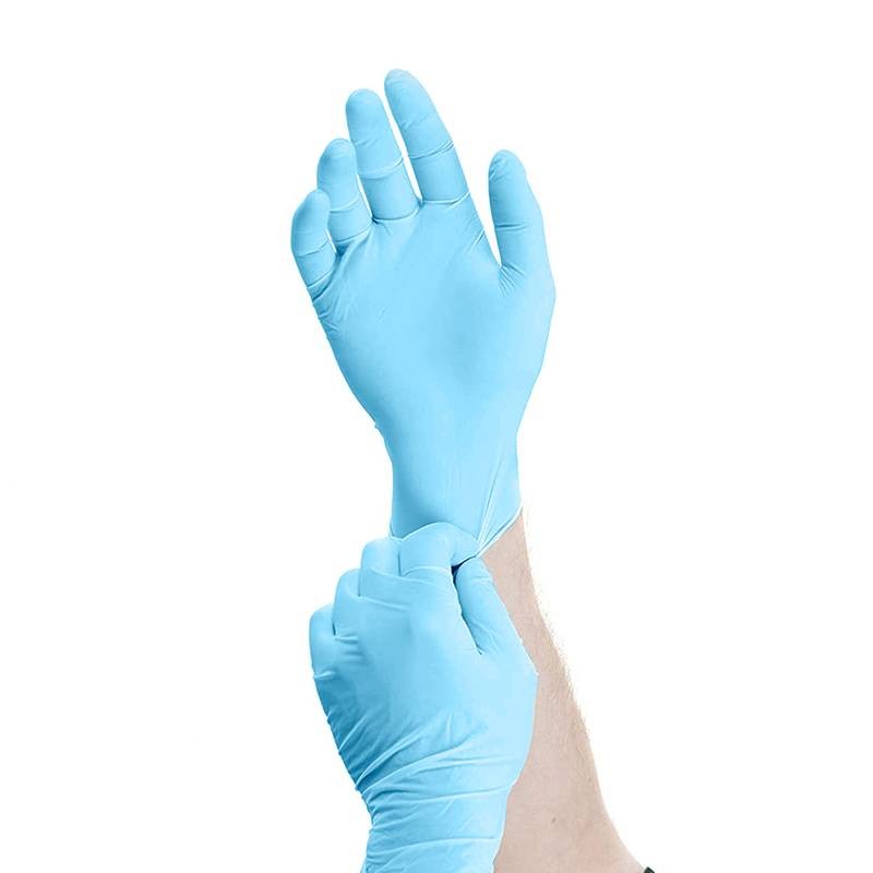 Gants Latex poudré (Taille S) Bleu - 10 boîtes