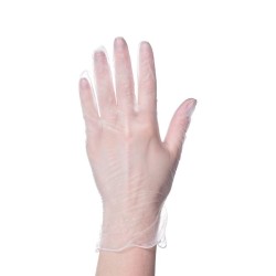 Gants Vinyle non poudré (Taille XL) - 10 boîtes