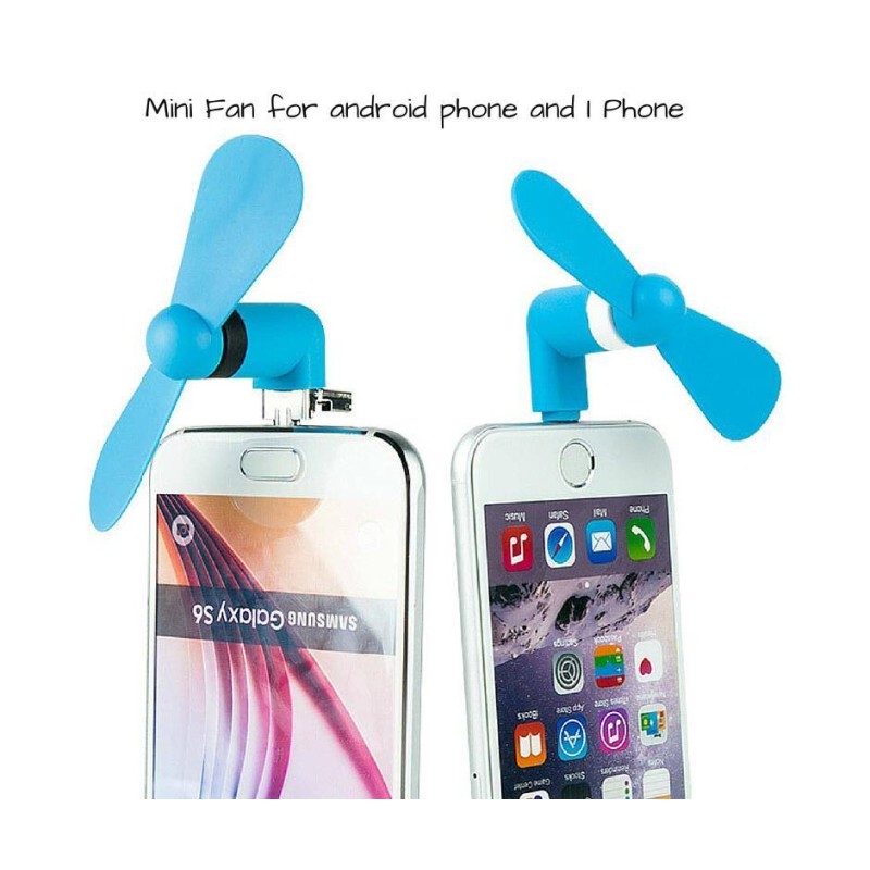 Mini Ventilateur Micro USB et Lightning Mini Ventilateur Micro USB et Lightning