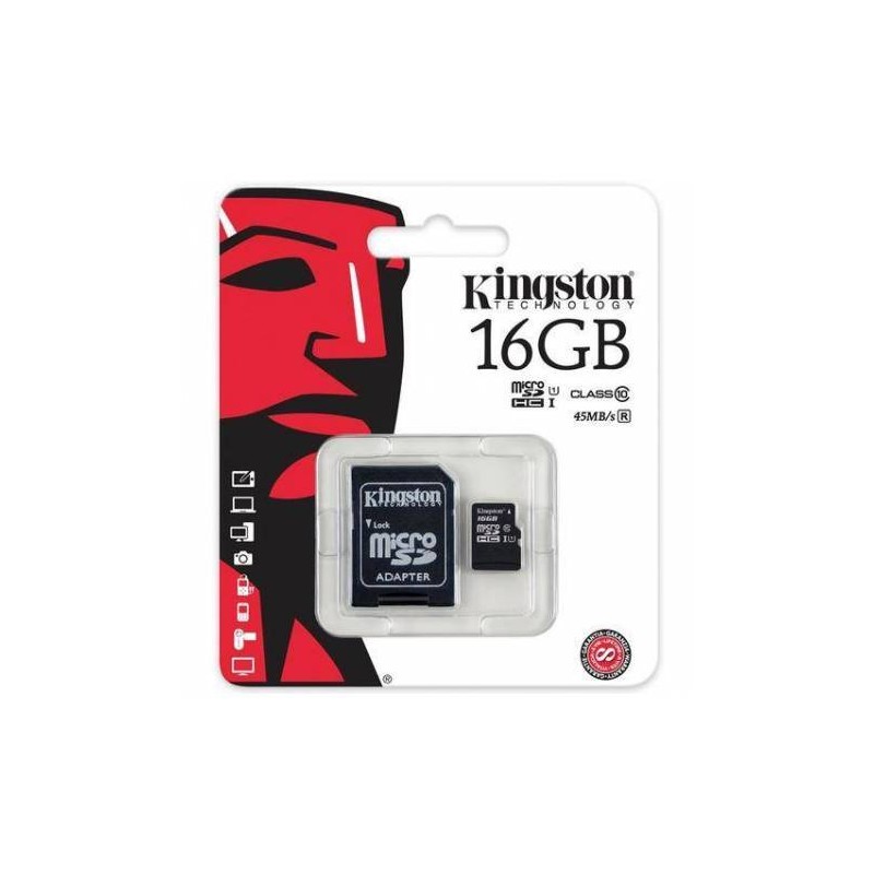 Grossiste Carte Mémoire Micro SD 16Go Avec Adaptateur - AB Business