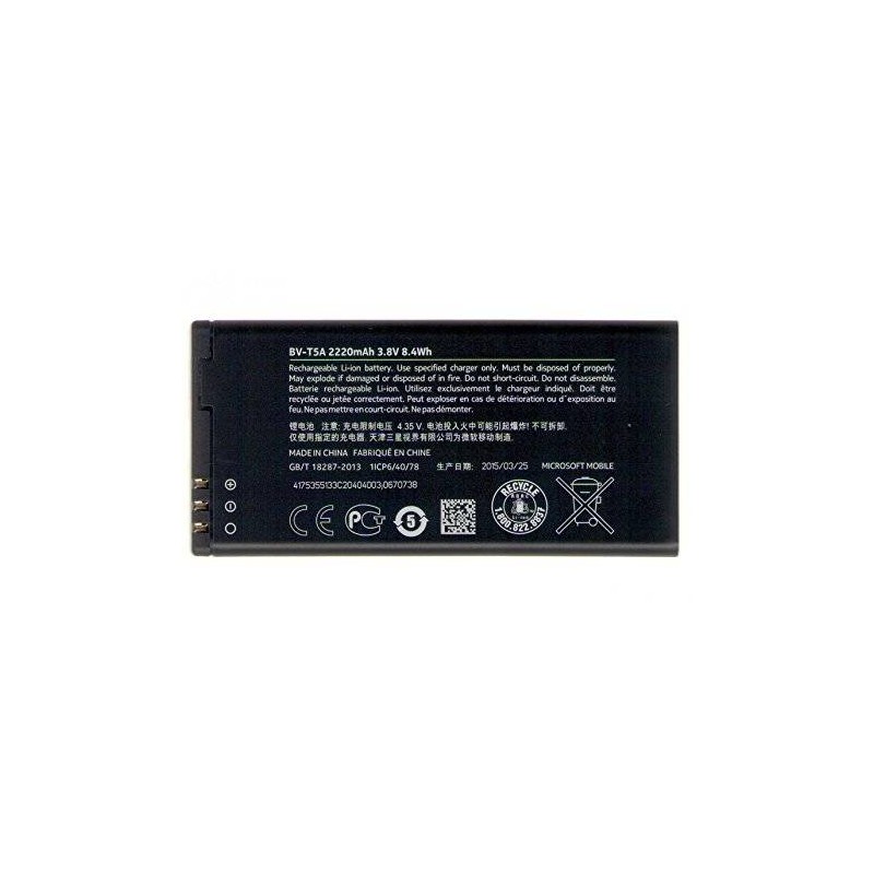 Batterie d'Origine Nokia BV-T5A Batterie d'Origine Nokia BV-T5A