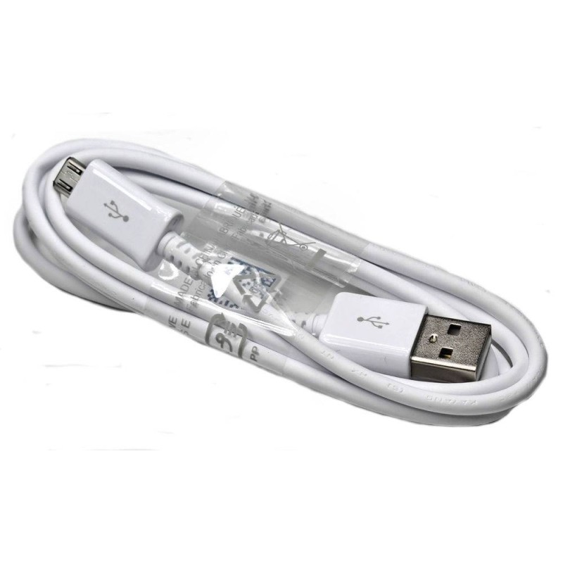 Cable Data USB Originale Samsung ECB-DU4WE Blanc Cable Data USB Originale Samsung ECB-DU4WE Blanc