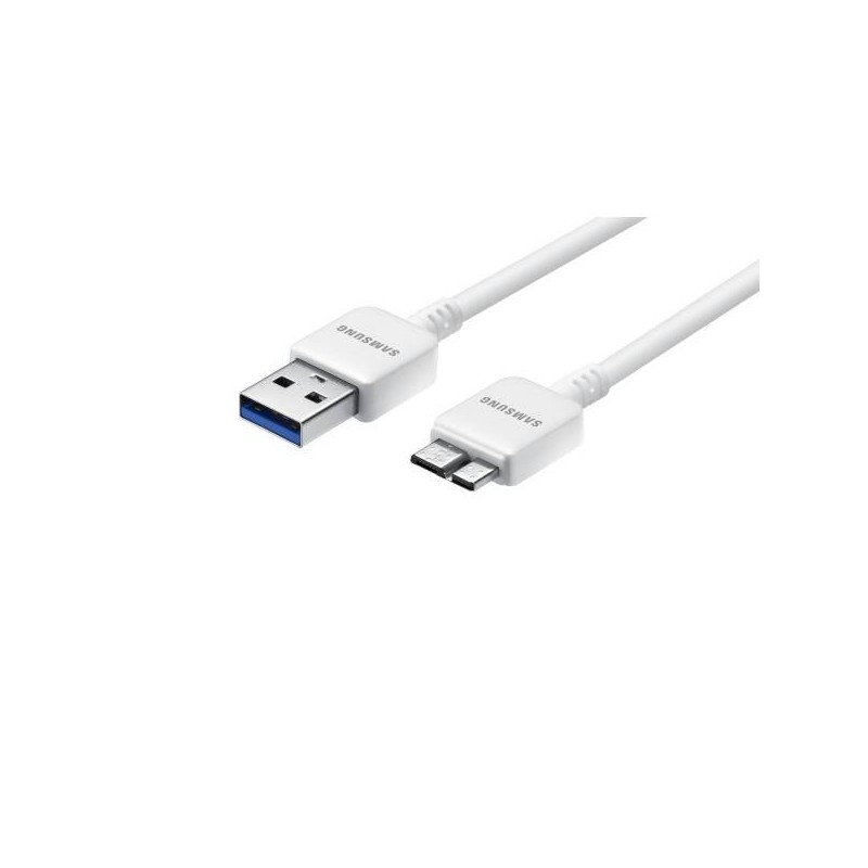 Cable Data USB Originale Samsung ET-DQ11Y1WE Blanc Cable Data USB Originale Samsung ET-DQ11Y1WE Blanc