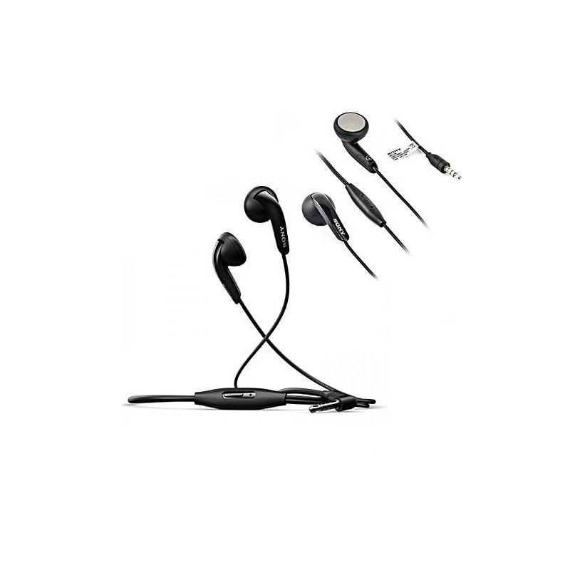Ecouteur Stéréo Intra-auriculaire MH410C Originale Sony Noir Ecouteur Stéréo Intra-auriculaire MH410C Originale Sony Noir