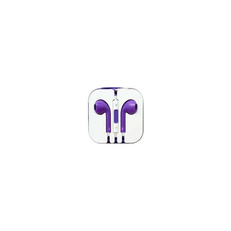 Ecouteur Earpods Compatible Apple Violet Ecouteur Earpods Compatible Apple Violet