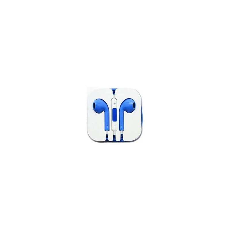 Ecouteur Earpods Compatible Apple Bleu Ecouteur Earpods Compatible Apple Bleu